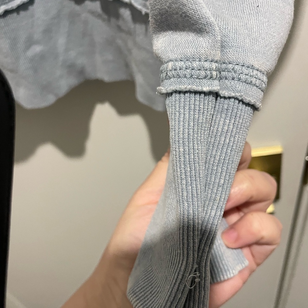H&M Light Blue Sweatshirt - Picture 4 of 5